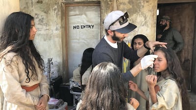 'Scales' used a lot of Omani villagers as actors, inviting an acting coach to the set to provide guidance. Image Nation Abu Dhabi