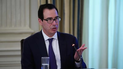 US Secretary of the Treasury Steve Mnuchin said the government is looking to expand the eligibility criteria to avail stimulus meant for security companies. AFP