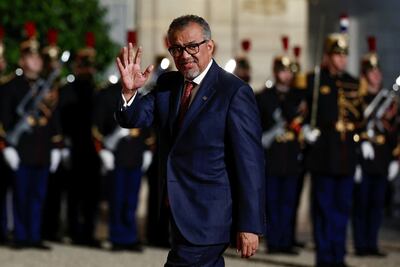 WHO director general Dr Tedros Adhanom Ghebreyesus. Reuters