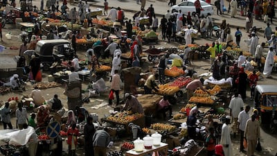 A market in Khartoum, Sudan, on May 4, 2019, weeks after long-time dictator Omar Al Bashir was removed. Reuters