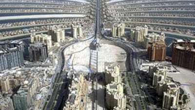 The Palm Jumeriah in Dubai June 14, 2009.