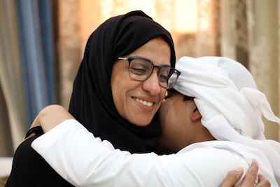 Mariam Kouraichi learnt that her son Zayed was on the autism spectrum when he was three. Photo: Chris Whiteoak / The National