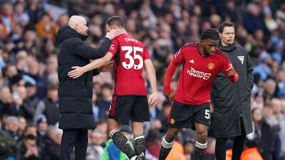 (On for Evans, '59). Brought on to add fresh legs to United's desperate rearguard action. Did alright. PA