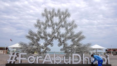 Bicycles have long featured in Weiwei's installations – with the intention to reflect the huge role that bicycles play in Chinese society. Victor Besa / The National