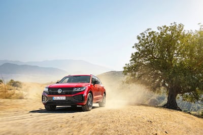 The Volkswagen Touareg does not fear the sand. Photo: VW