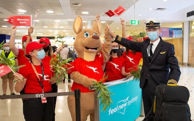 Australians plan to spend the most on international travel in 2023. The country had some of the world's longest Covid-19 restrictions, and was closed to international visitors for two years. Photo: Qantas