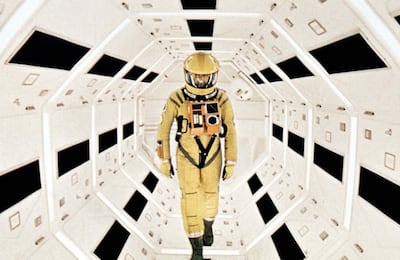2001: A Space Odyssey presents space travel as part of humanity's continuing technological and evolutionary progress. Photo: MGM