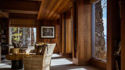 Inside the Amangani resort.