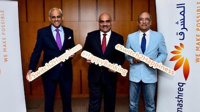 Mashreq has launched the UAE’s first Happiness Account. Courtesy Mashreq