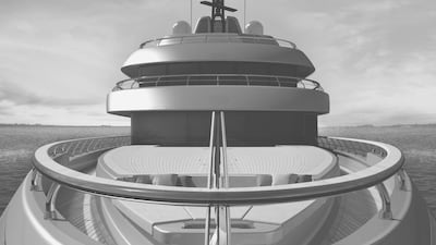 The mega-yacht is due to be delivered in early 2024
