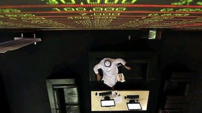 Traded value in Dubai has reached Dh300 million per day on average, compared with Dh120m during the same period last year. Satish Kumar / The National