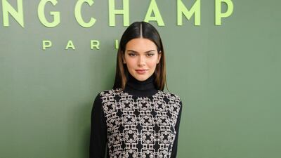 Kendall Jenner attends the Longchamp show during New York Fashion Week on February 8, 2020, in Los Angeles. AP