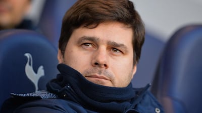 Mauricio Pochettino and Tottenham are currently sixth in the Premier League. Glyn Kirk / AFP