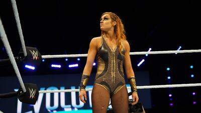 Becky Lynch will be triumphant against Charlotte Flair at WWE Fastlane. Image courtesy of WWE