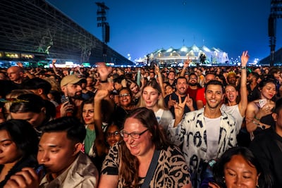 Benson Boone fans at the show. Victor Besa / The National