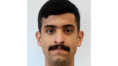 An image released by the FBI shows the NAS Pensacola shooter identified as 21-year-old 2nd LT in the Royal Saudi Air Force Mohammed Alshamrani. FBI Via AFP