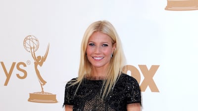 Gwyneth Paltrow wears Pucci to the 2011 Primetime Emmy Awards. EPA