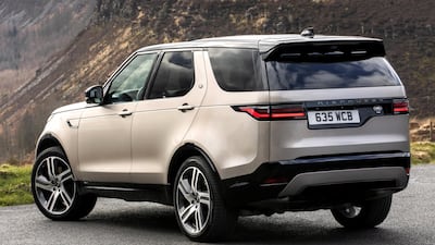 The 2021 Land Rover Discovery's off-road ability matches the Defender with a 900mm wading depth