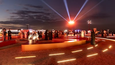 Al Marmoom: Film in the Desert is being held at Al Marmoom Desert Conservation Reserve. All photos: Antonie Robertson / The National