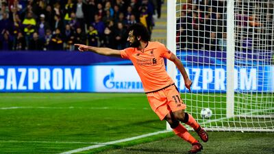2) A month later and Salah bagged two more Champions League goals in the 7-0 win at Maribor. AFP