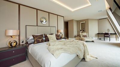 The penthouse of Trafalgar One has four bedrooms spread over 349.78 square metres. Courtesy Knight Frank