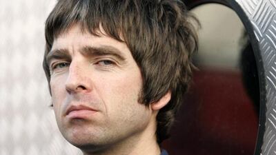 (FILES) This file photo dated 26 October 2005 shows Noel Gallagher from the British band Oasis posing before a concert in Paris. It was reported 07 July 2006 that Gallagher, the lead singer of Oasis, said he will be supporting Italy when he attends the World Cup final for the first time 09 July. He revealed that he and his brother Liam are friends of Alessandro Del Piero and the Italy star believed he had brought him luck in the semi-final against Germany - with Gallagher watching from the stands, the Italian came off the bench in extra-time to score his side's second goal in the 2-0 win. AFP PHOTO / FILES / BERTRAND GUAY