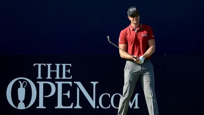 Henrik Stenson of Sweden hits his tee shot on the first hole during a practice round prior to the 146th Open Championship at Royal Birkdale on July 18, 2017 in Southport, England. Andrew Redington/Getty Images