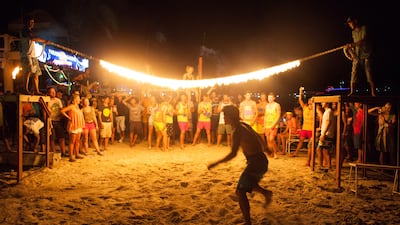 6. Haad Rin Beach, Thailand. EPA