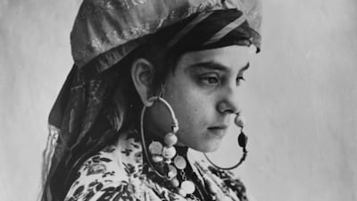 Jean Besancenot's picture of a young Jewish woman in Tafilalet costume in Erfoud, Morocco, in the 1930s is one of the exhibits in the Jews of the East: Thousands of Years of History exhibition at the Arab World Institute in Paris. All photos: Glob.Art – Institut Du Monde Arabe