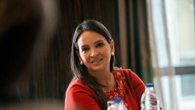 Maria Luisa Navarro, Panama’s vice minister of multilateral affairs, says Dubai can help with development. Alex Atack for The National