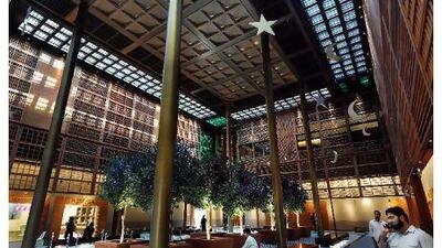 Customers say they are drawn to the relaxing environment of the new souq, which inspires memories of the old souq that once stood on the site.