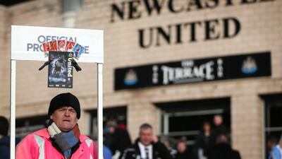 No 6 EPL team by mentions: Newcastle United. Twitter: @NUFC. (Photo: Ian MacNicol / AFP)