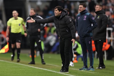 Bournemouth head coach Andoni Iraola. Getty Images