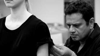 Naeem Khan believes that making clothes is about vision and instinct.