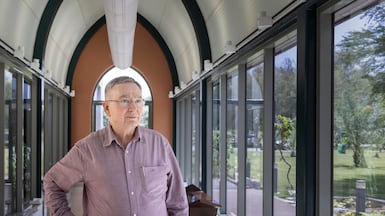 Peter Jackson, architect adviser to the Ruler of Sharjah, who is retiring after several decades of service. Antonie Robertson/The National
