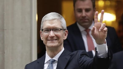 Apple’s chief executive Tim Cook, who visited the company’s new headquarters in London last week, thinks the British capital is ‘an unbelievable place to live today and it’s going to be an unbelievable place to live tomorrow’. Matt Dunham / AP Photo