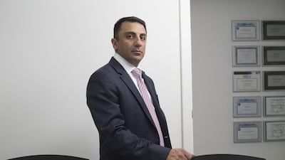 Amir Kolahzadeh of Itsec – a leading cyber security firm in the Middle East. Antonie Robertson / The National