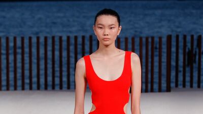 Proenza Schouler's fringed dress for spring / summer 2022. Photo: Proenza Schouler