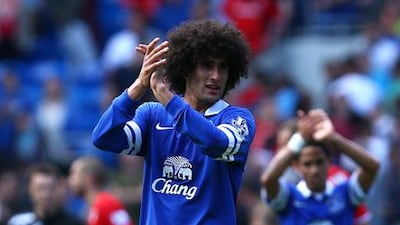 Marouane Fellaini is expected to play a big role at Manchester United. Jan Kruger / Getty Images