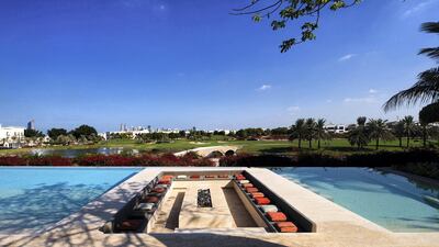 The garden firepit. Courtesy LuxuryProperty.com