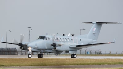 A Beechcraft Shadow aircraft. The UK has announced the planes' withdrawal from Gaza surveillance flights. Wikimedia Commons