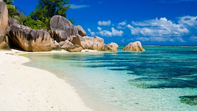 2. Source D’Argent in the Seychelles comes in second, lauded for its granite rocks and pink sand. Getty Images