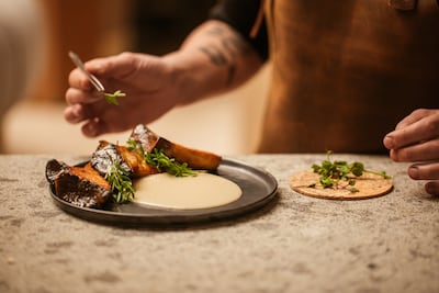 There's a strong focus on plant-based cuisine at the hotel. Photo: Six Senses Rome