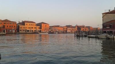Murano island near sunset. (Image courtesy of Khadija Mohammad Al Mulla)