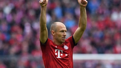 Dutch forward Arjen Robben is set to leave Bayern Munich after 10 years at the end of the season. AFP