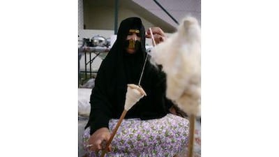 Following the addition of Al Sadu to the Unesco list, handicraft experts hope other skills will gain global recognition. Fatima Al Marzouqi / The National
