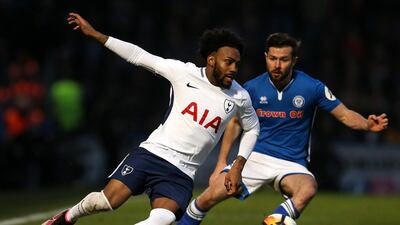 Right-back: Joseph Rafferty (Rochdale) – Provided a stream of terrific crosses as he was one of the enterprising Dale players to take the game to Tottenham. Nigel Roddis / Getty Images