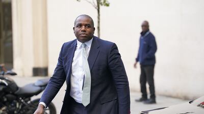 UK shadow foreign secretary David Lammy has said young Palestinians face adulthood under 'permanent occupation'. PA