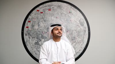 Dr Hamad Al Marzooqi, project manager of the Emirates lunar mission. Chris Whiteoak / The National