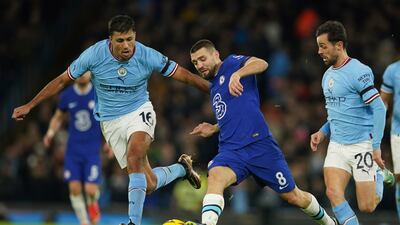 Mateo Kovacic - 4: Tried to make things happen but found himself crowded out on a few occasions, while he came nowhere near keeping up with Walker in the build-up to Foden’s goal. AP